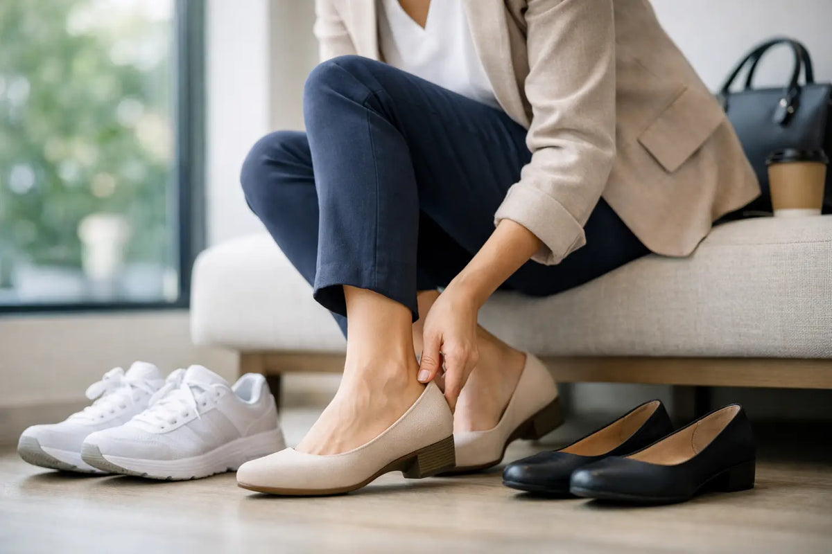 Bequeme Damenschuhe für einen langen Tag