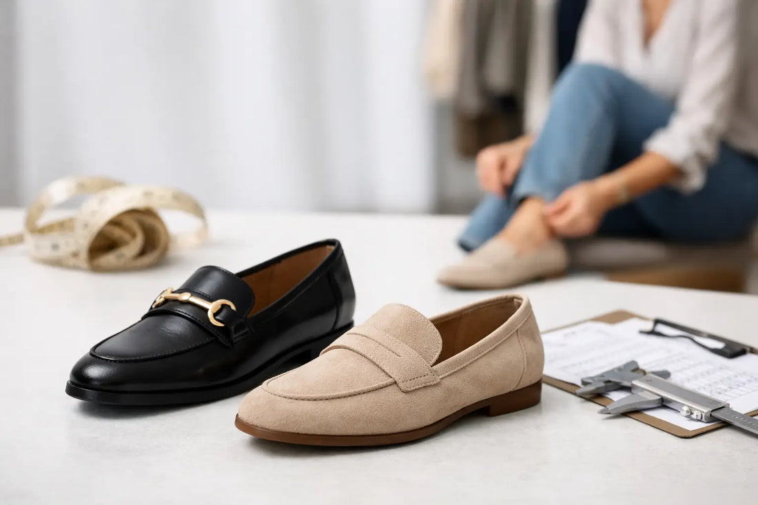 Wie fallen Damen Loafer aus? Größen sicher wählen