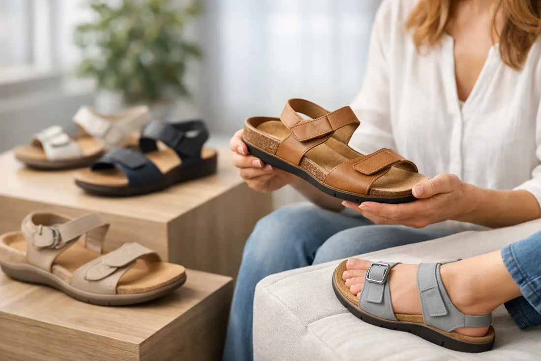 Orthopädische Sandalen Damen richtig wählen