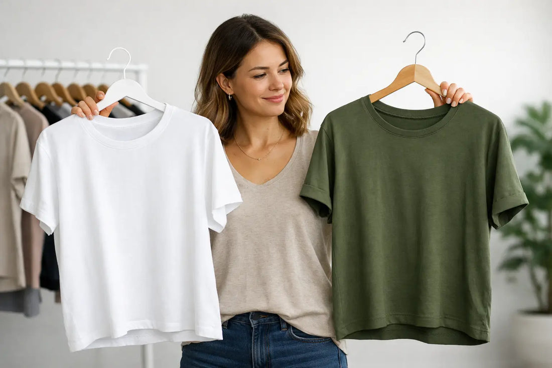 T-Shirts Damen locker geschnitten richtig wählen