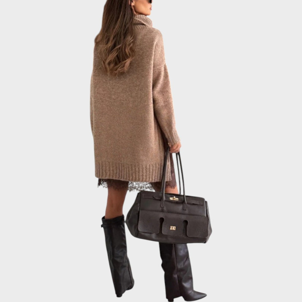 Aurora™| Eleganter Pullover mit luftigem Slipdress