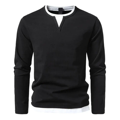 Alwin | Premium Langarmshirt aus gekämmter Baumwolle