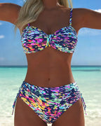 Audrey | Bikini-Träger mit abstraktem Muster