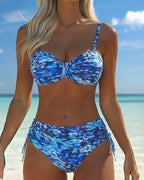 Audrey | Bikini-Träger mit abstraktem Muster