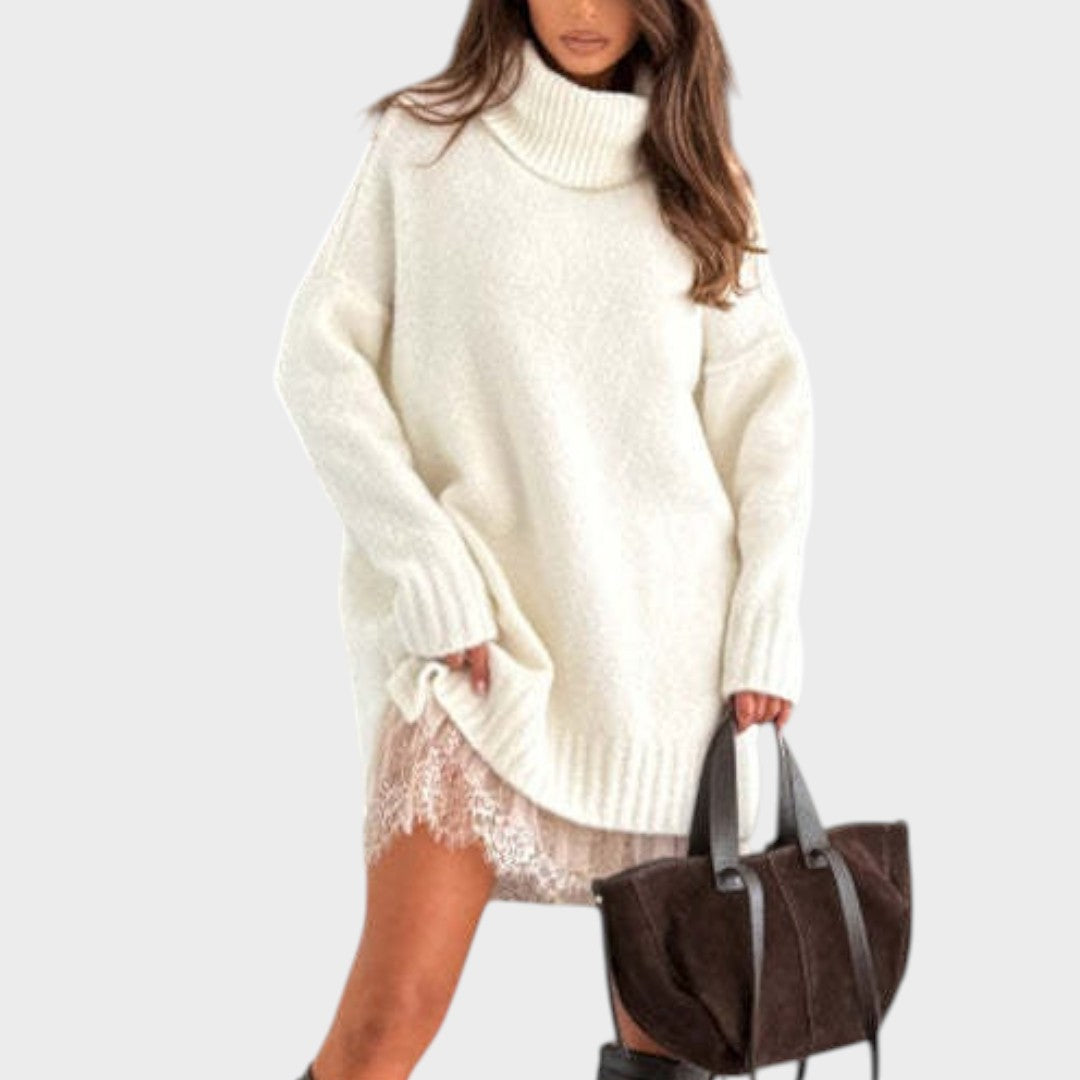 Aurora™| Eleganter Pullover mit luftigem Slipdress
