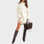 Aurora™| Eleganter Pullover mit luftigem Slipdress