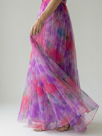Isel | Soft Wrap Maxi Kleid