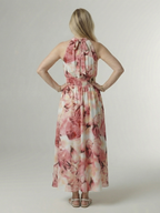 Sylin | Gathered Halter Midi Kleid