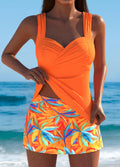 Abigail | Stilvoller Tankini mit tropischem Rock