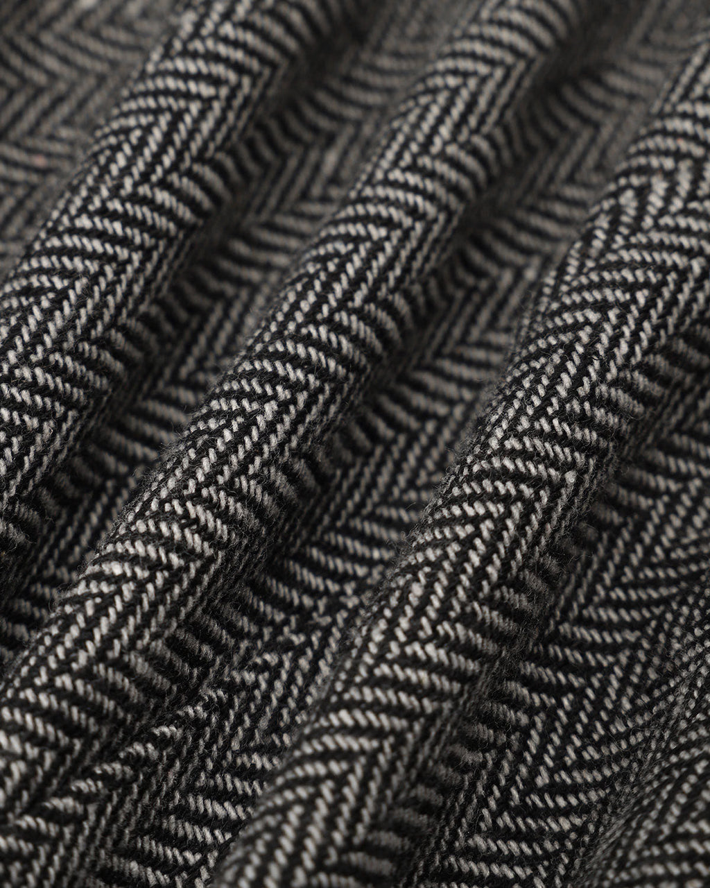 Charcoal Button-Detail Pleated Mini Dress