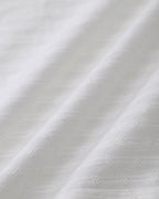 Maxi Dress with White Embroidery and Puffed Sleeves