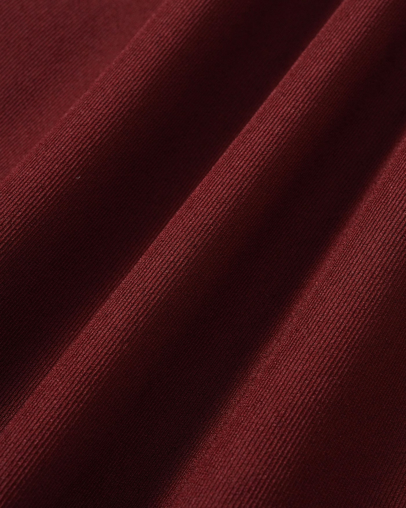 Wine Red Natural Waist A-Line Mini Skirt