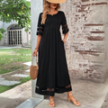 Aubrey™ – Figurbetonendes Midi-Kleid mit Bauchbedeckung