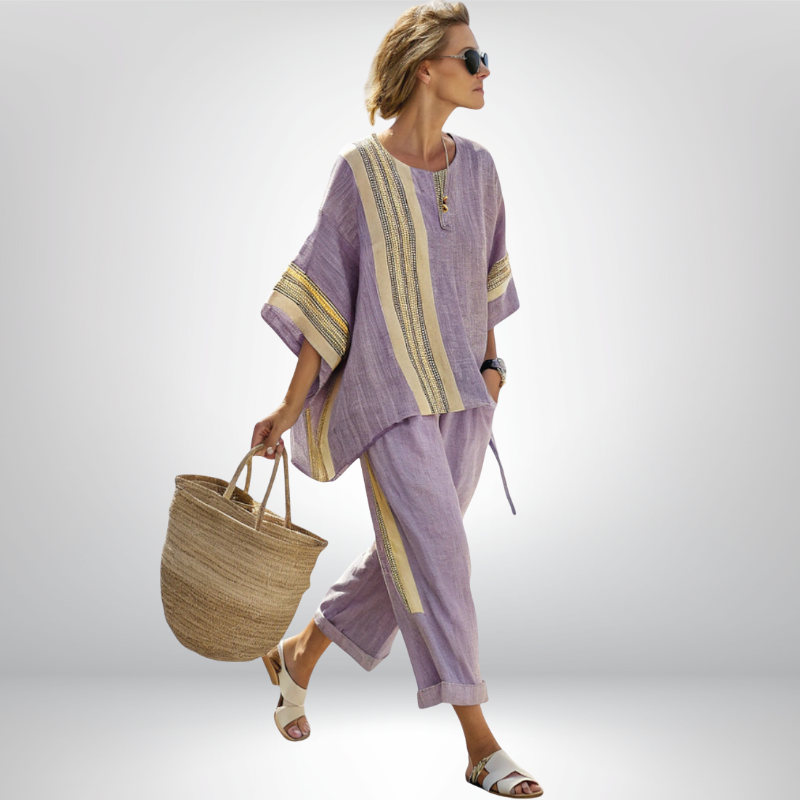 Daisy™ | Boho Komplett mit Streifen