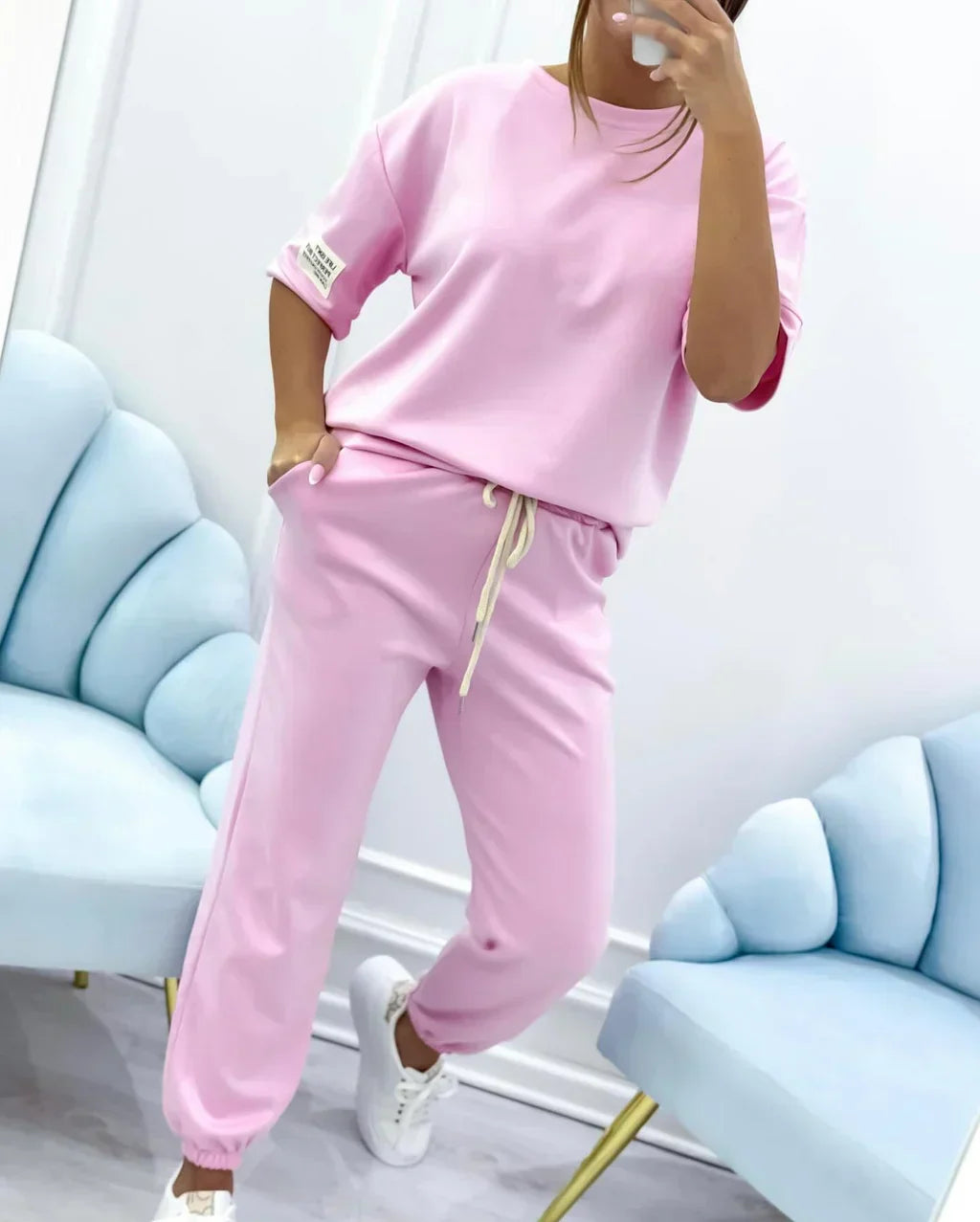 Hadley – Baumwoll- und Leinen-Casual-Set