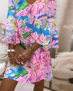 Sylivie | Kleid mit Glockenärmeln
