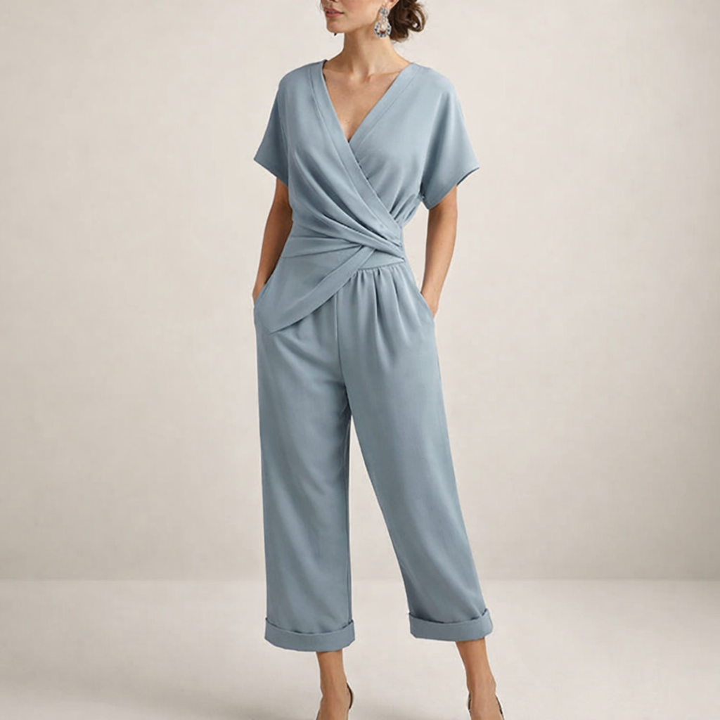 Magda | Eleganter Wickel-Overall