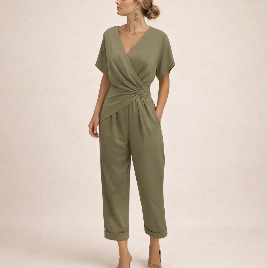 Magda | Eleganter Wickel-Overall