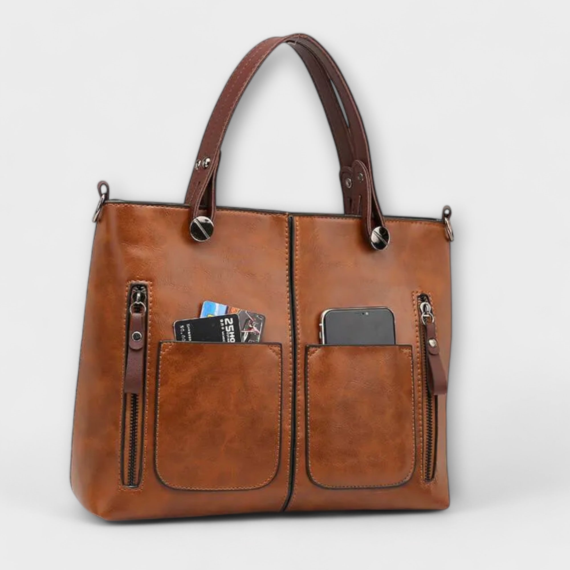 Lora - Elegante Leder Tasche