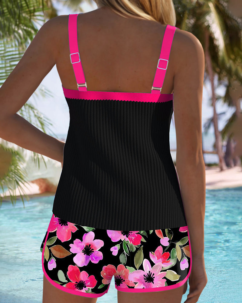 Matilda | Zweiteiliges Strand-Tankini-Hosen