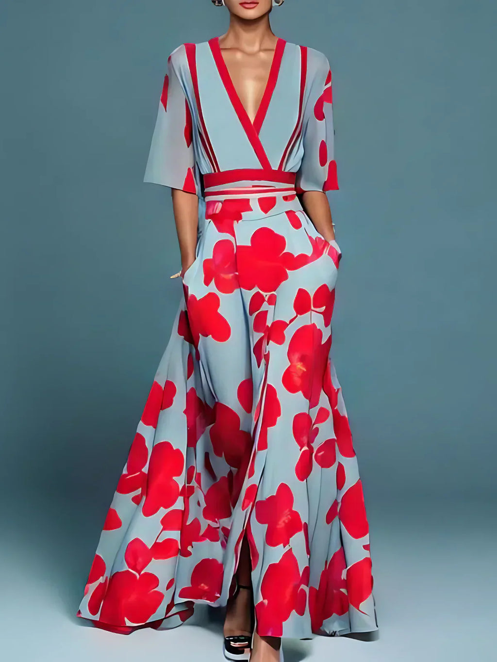 Kali | Kleid mit Ärmeln