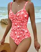 Clara | Einteiliger bedruckter Tankini