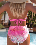 Helen | Bikini Zweiteiler Sexy Bedruckter BH