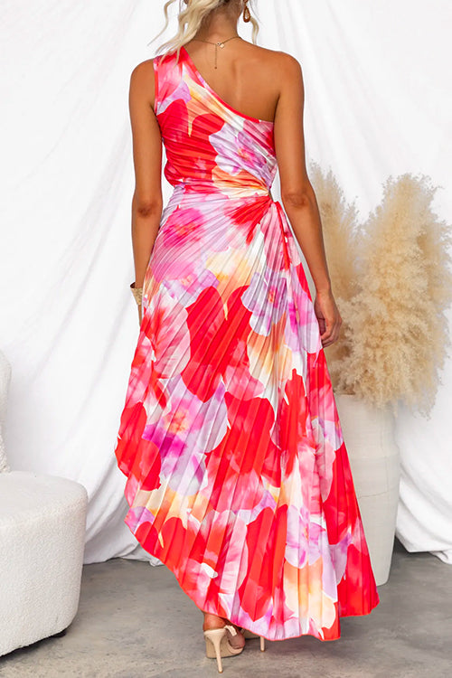 Yanira™ | Einseitiges Plisseekleid