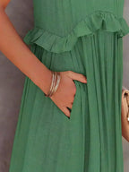 Dylilah | Kleid mit Rüschensaum