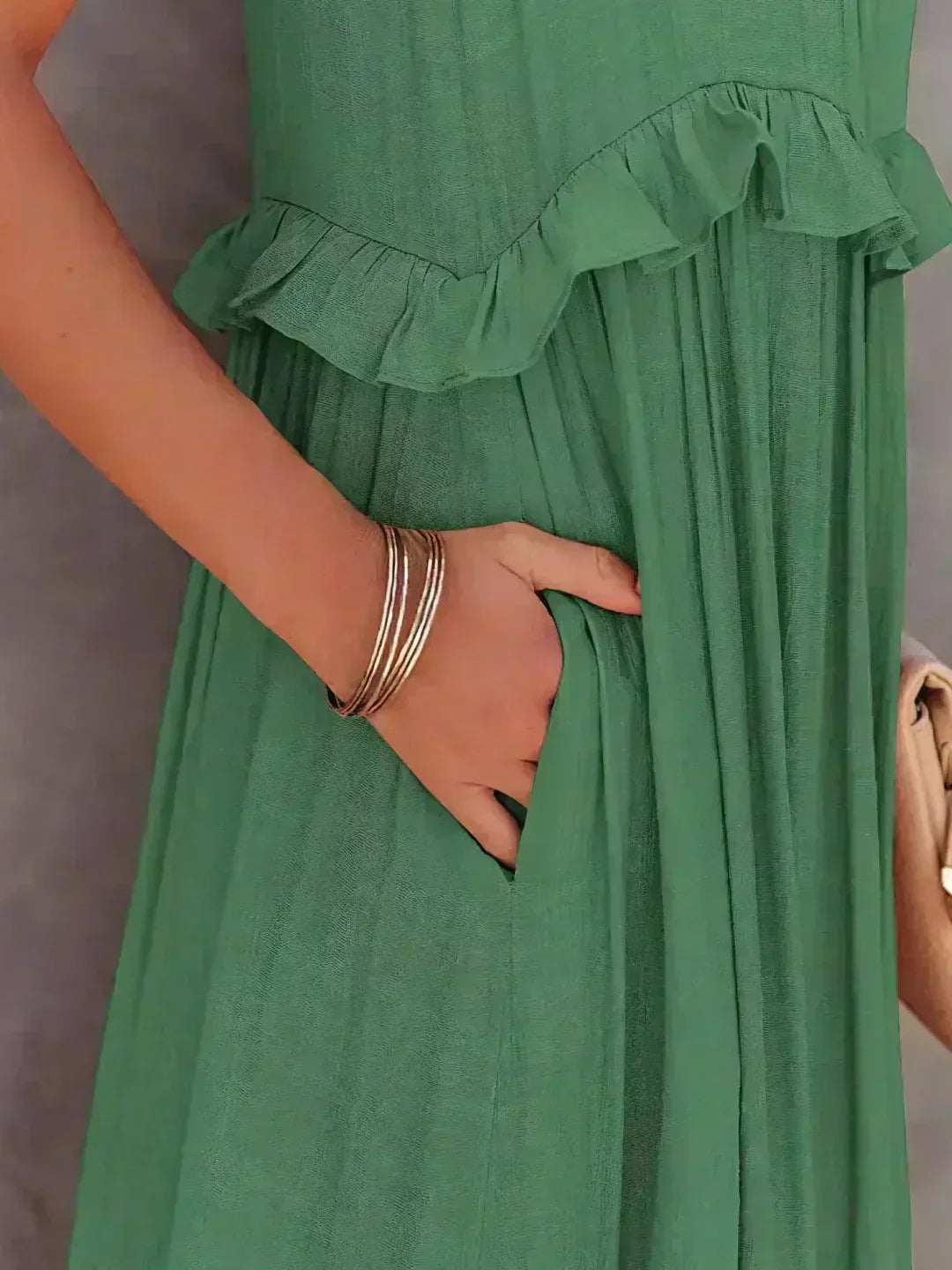 Dylilah | Kleid mit Rüschensaum