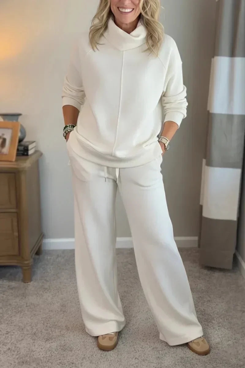 Quinn – Lässiges Turtleneck-Zweiteiler-Set