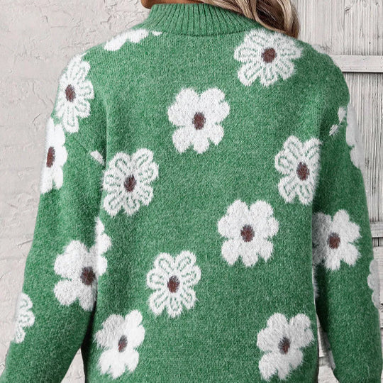 BLOOM | Pullover mit Reißverschlusskragen