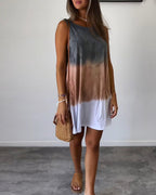 Josiee | Gradient Tie Dye Kleid