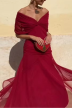 ANA | ELEGANTES MAXI-FALTENKLEID