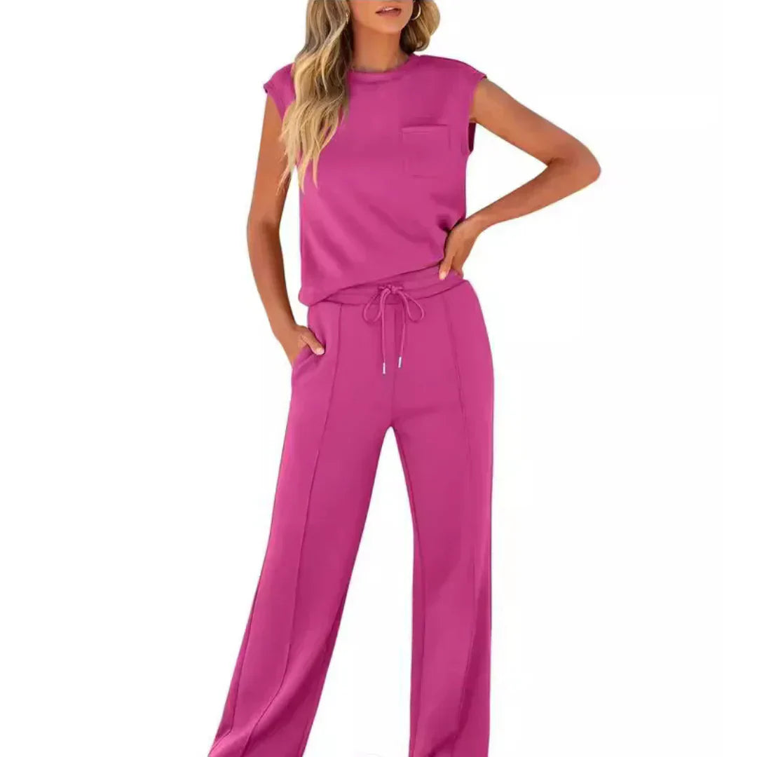 Senara - Lässiges Sommer Soft Lounge Co-Ord