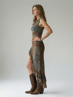 Zalia | Ruhiges Midi-Kleid