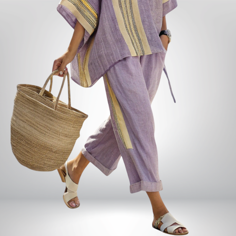 Daisy™ | Boho Komplett mit Streifen