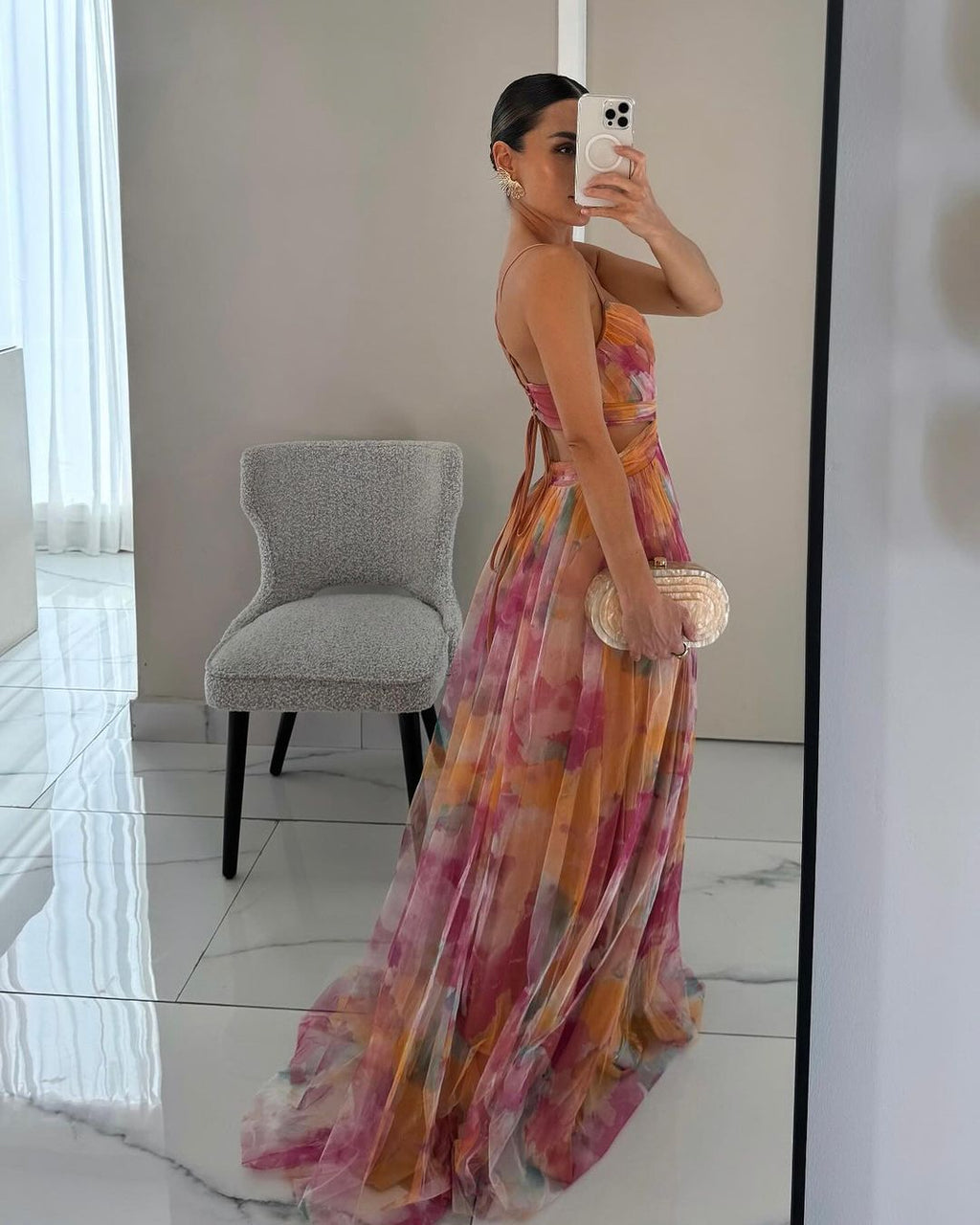 Sanne™ | Romantisches und Fließendes Abendkleid