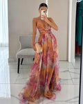 Sanne™ | Romantisches und Fließendes Abendkleid