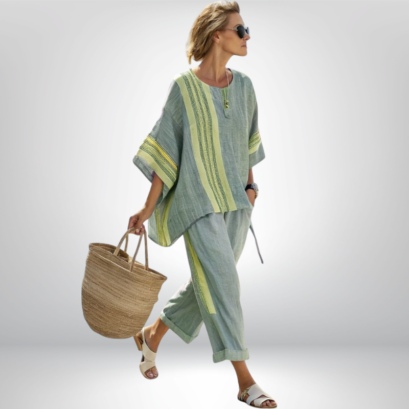 Daisy™ | Boho Komplett mit Streifen