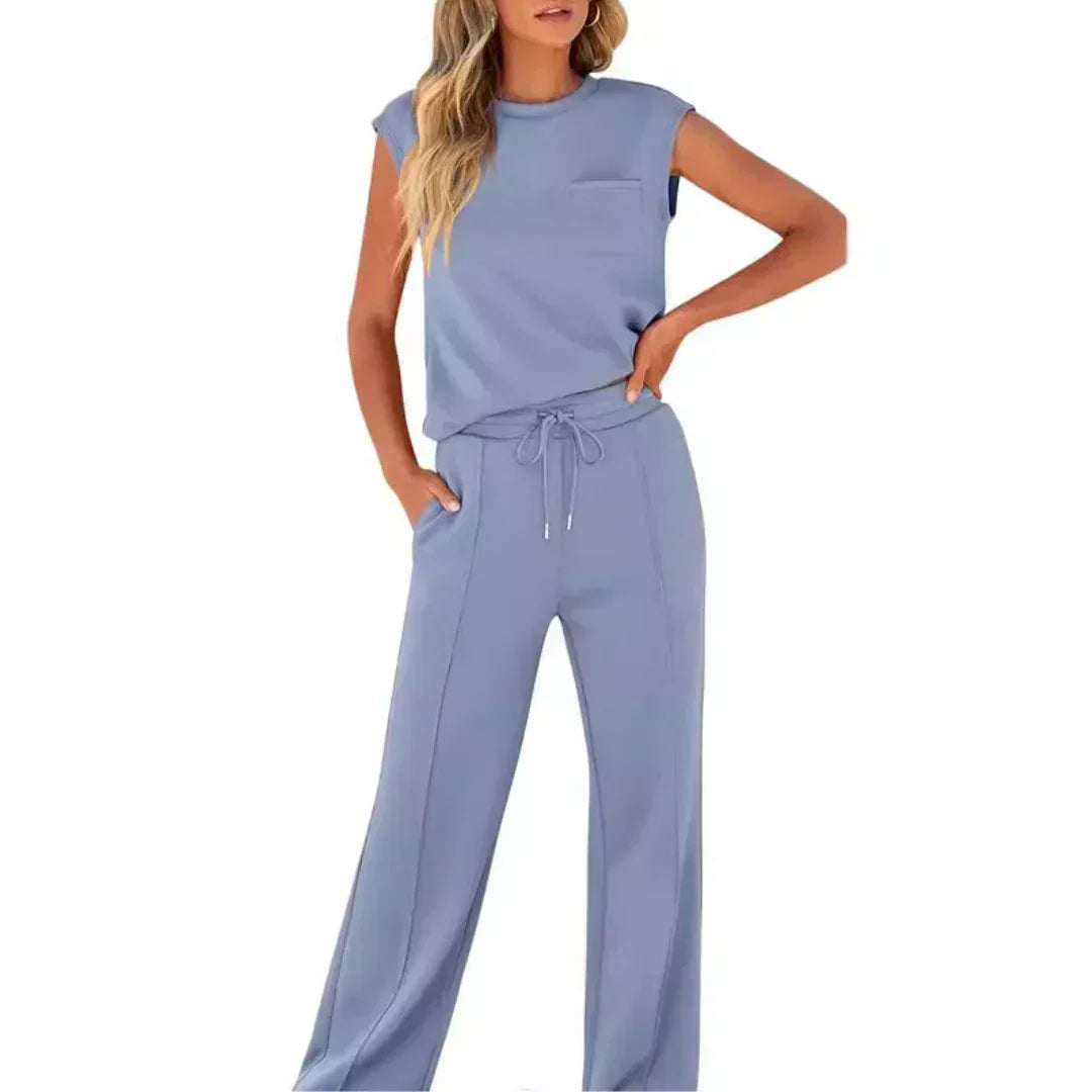Senara - Lässiges Sommer Soft Lounge Co-Ord