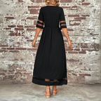 Aubrey™ – Figurbetonendes Midi-Kleid mit Bauchbedeckung