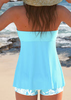 Bella | Rüschenshirt Tankini Badeanzug Set