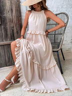 Dylilah | Kleid mit Rüschensaum
