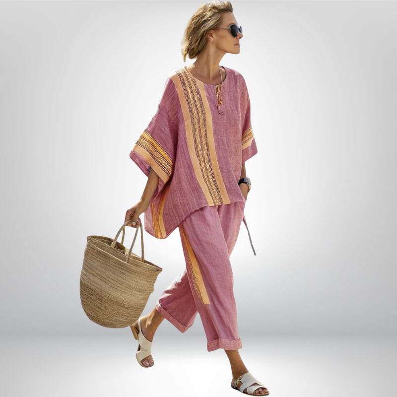 Daisy™ | Boho Komplett mit Streifen
