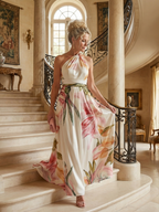 Amiel | Leichtes Floral-Maxi-Kleid