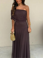 Camila | Elegantes Maxikleid aus Mesh