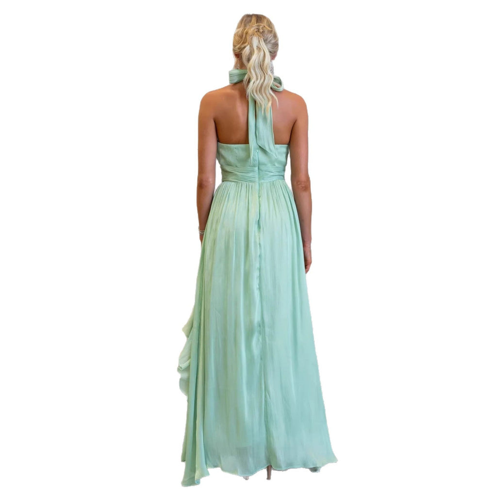 Celestia | Rüschenshirt Maxi-Kleid