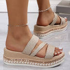 Layla | Bequeme Keil-Sandalen