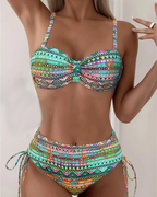 Jada | Sexy Ethnisches Druck Bikini Set